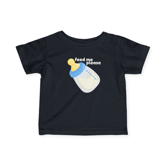 Feed Me - Baby T-Shirt, Toddler Shirt, Cute Gift for New Parents, Summer Outfit, 1st Birthday Apparel