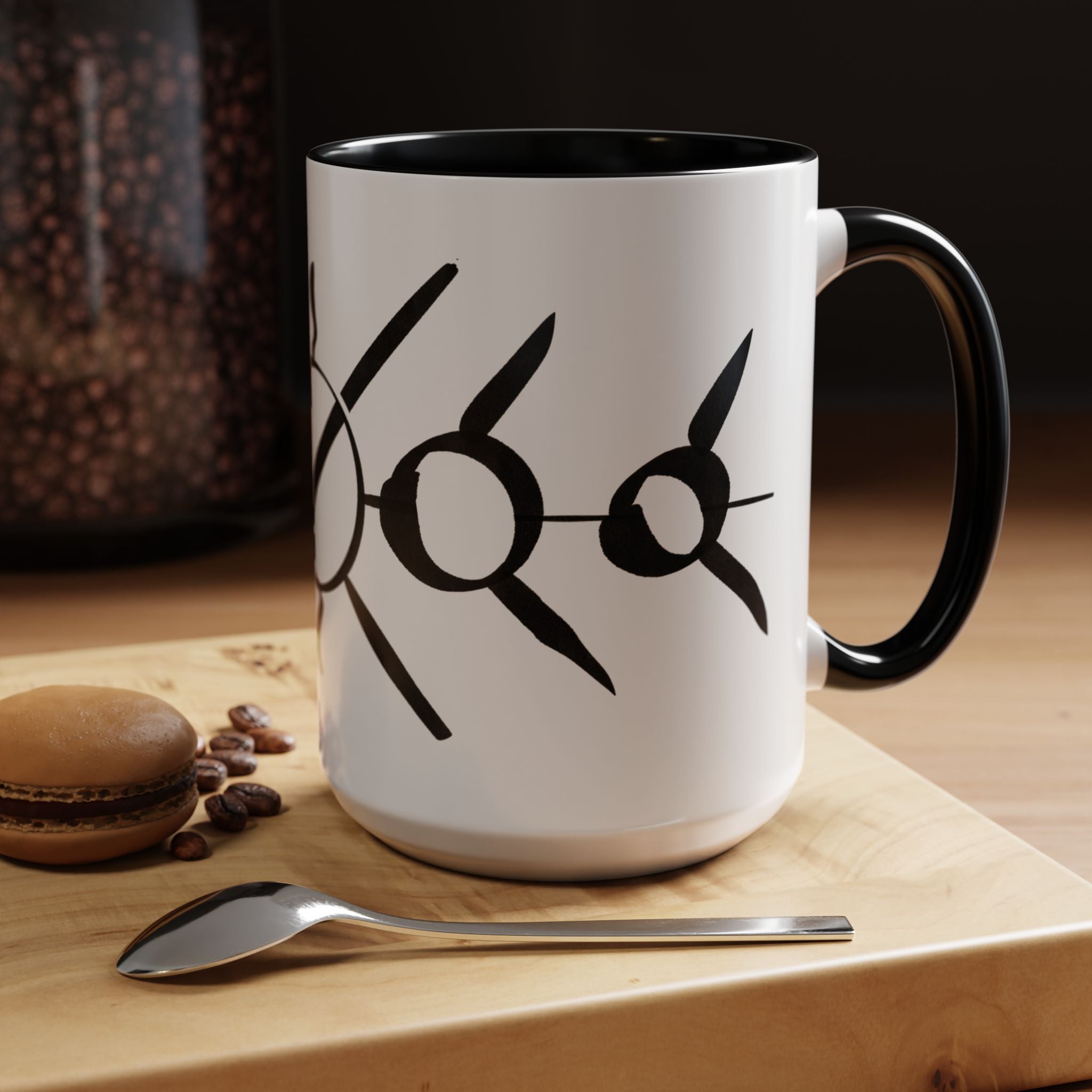 PApA Accented Coffee Mug – Perfect for Art Lovers and Daily Sips