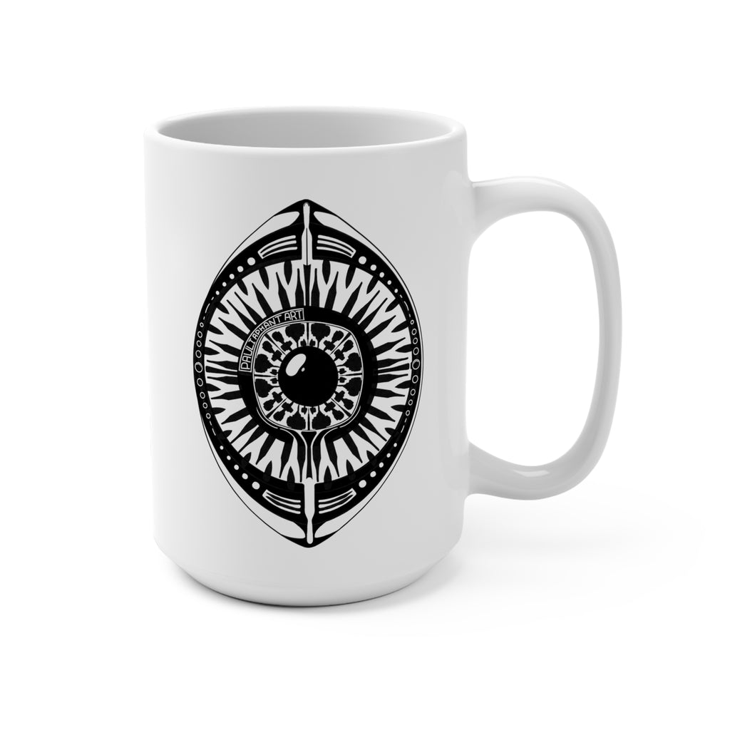 Black Eye Coffee Mug - Unique Gift for Art Lovers