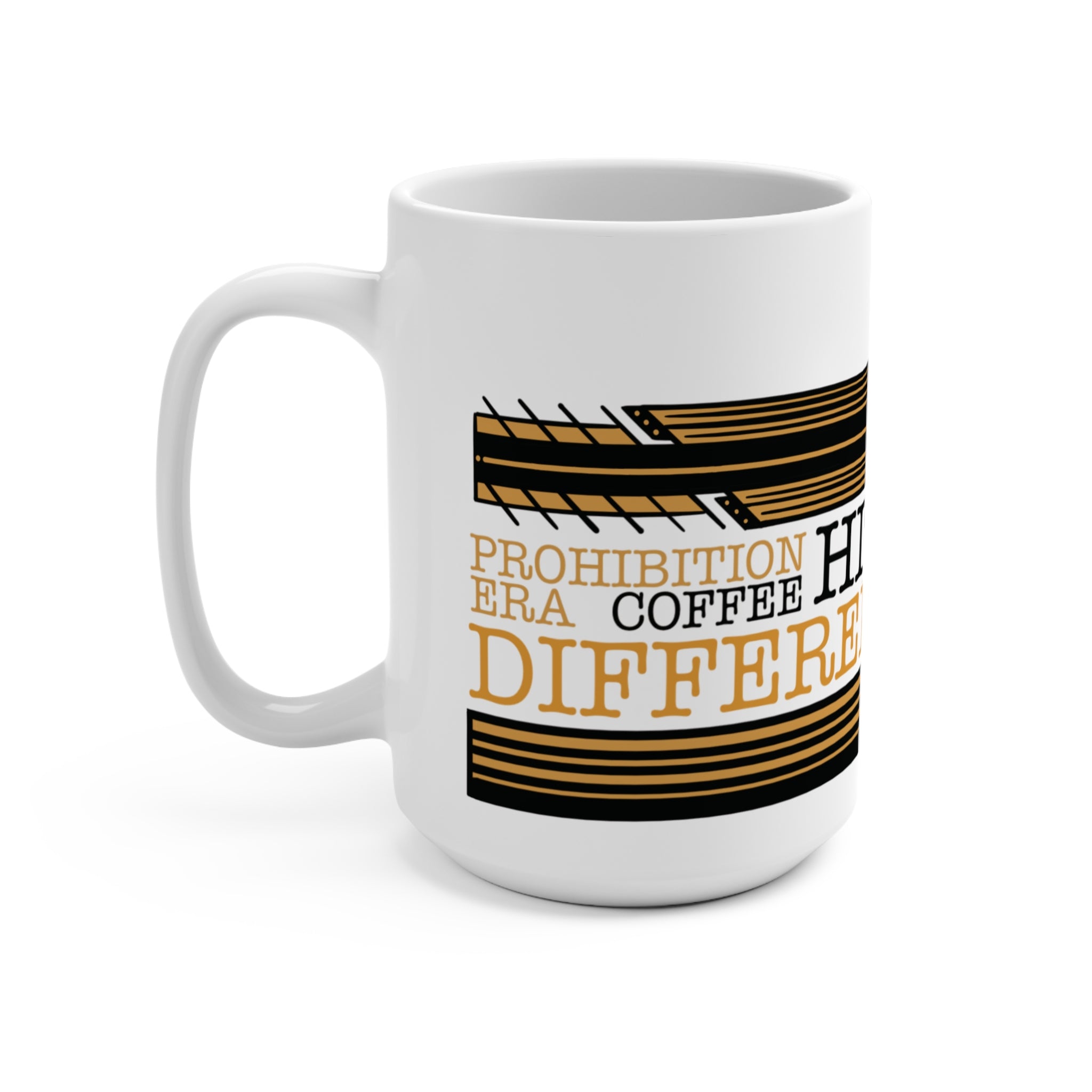 Prohibition Coffee Mug - Unique Gift for Art Lovers